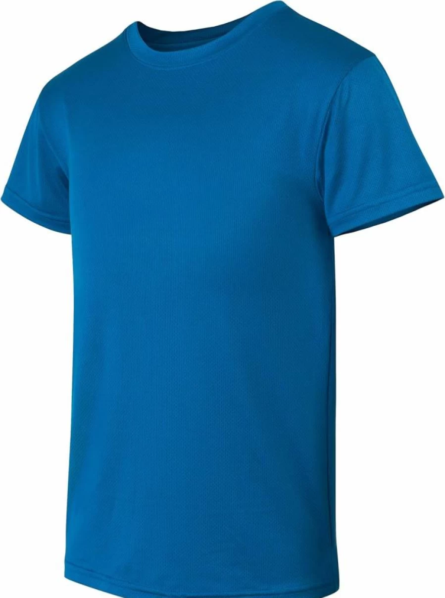 Hanes Boys' Big Originals 5-Pack Performance Mesh T-Shirts for Tweens, Stretch Comfort Undershirts