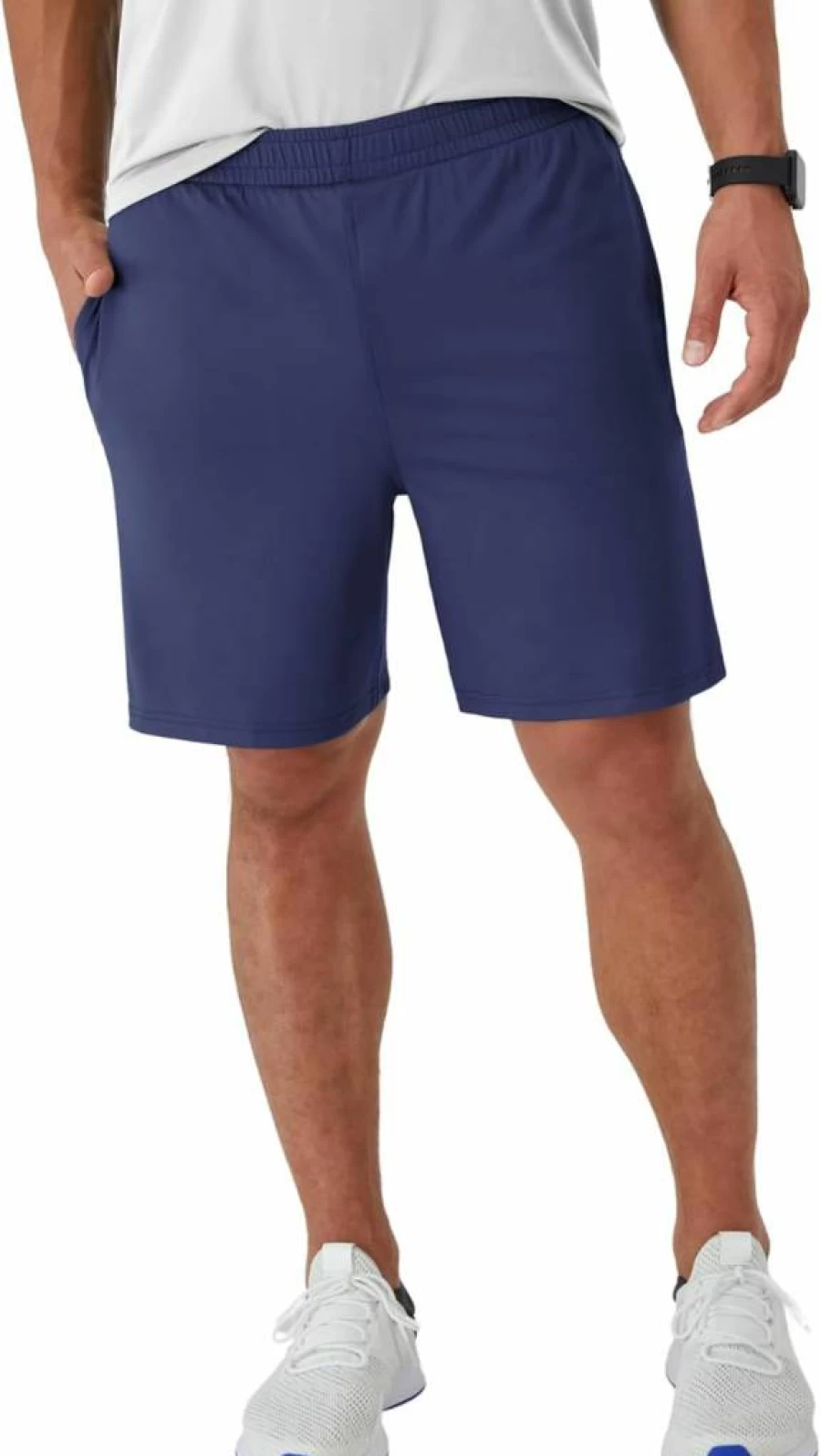 Hanes Men's Moisture-Wicking Workout Boxer Briefs with Support Pouch, 7-Inch Inseam Athletic Underwear