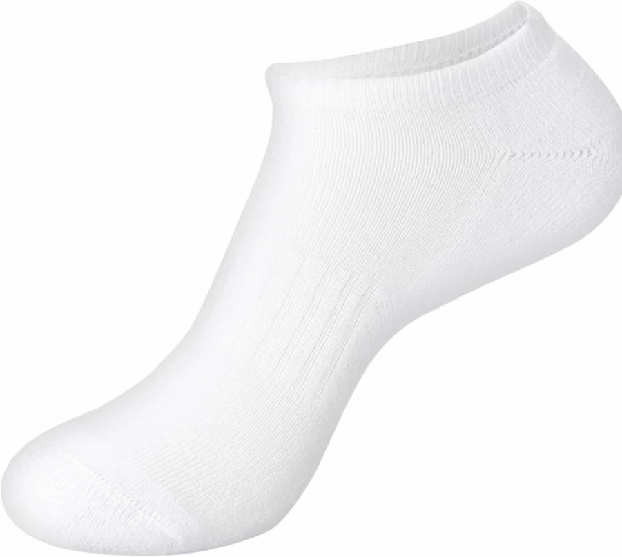 Hanes Women's X-Temp Performance No Show Socks with Arch Support & Cushion, 6-Pack, White, Sizes 5-9