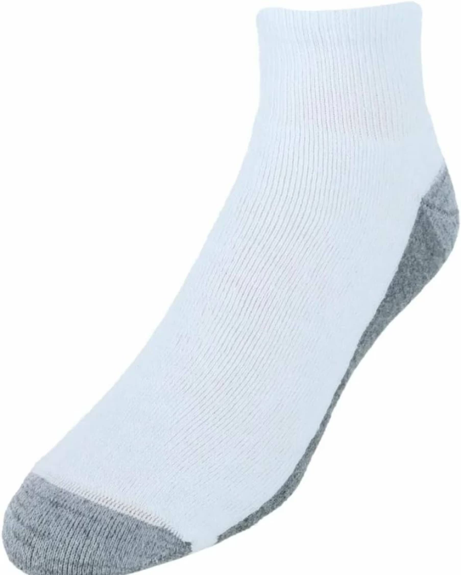 Hanes Men's ComfortMax Ankle Socks Multipack - Soft Cushioned Support for Daily Wear & Athletic Activities