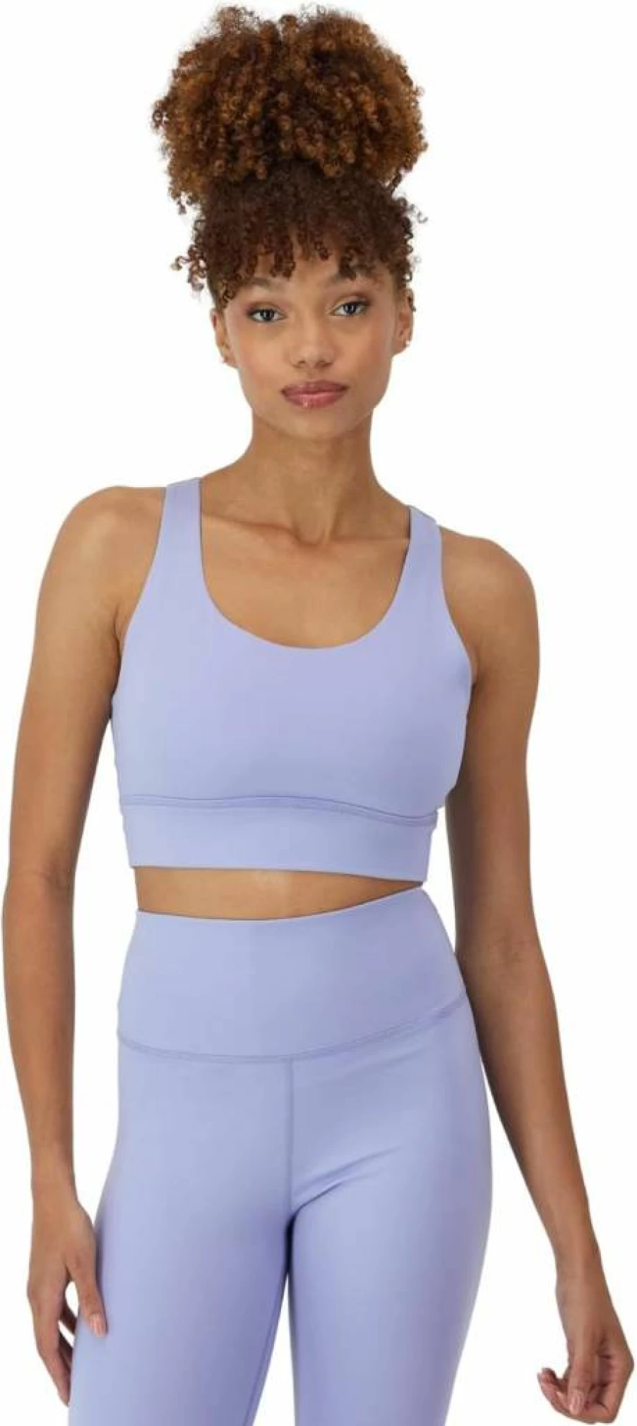 Hanes Women's Racerback Sports Bra - Stretch Crop Top with Cutout Design for Comfort & Support
