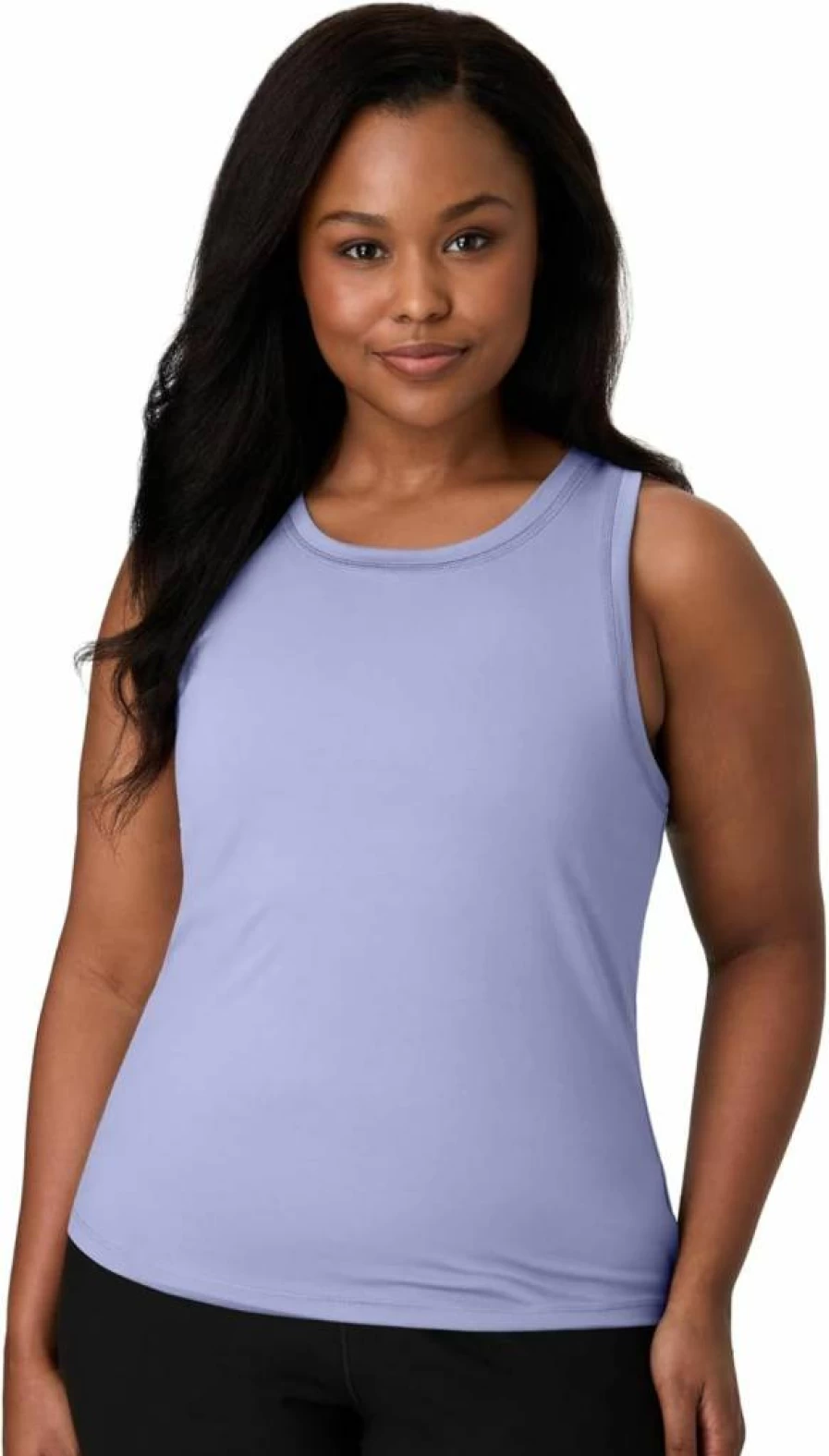 Hanes Women's Stretch Moisture-Wicking Comfort Tank Top - Breathable Workout Shirt
