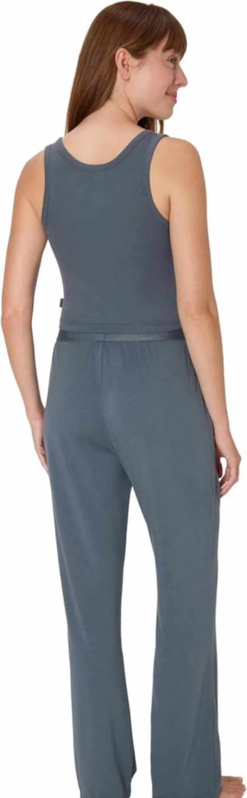 Hanes Women's Supersoft 2-Piece Loungewear Set - Crop Tank & Lounge Pants | Comfy Comfort Wear