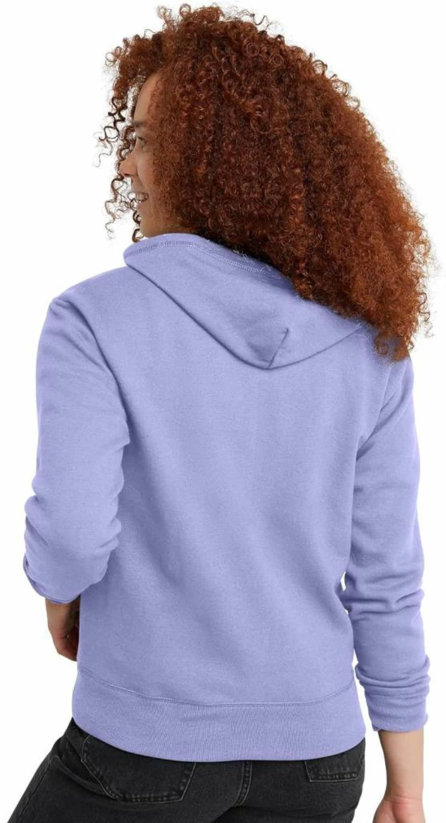 Hanes Women's EcoSmart Fleece Full-Zip Hooded Sweatshirt - Lightweight Comfort Pullover Jacket