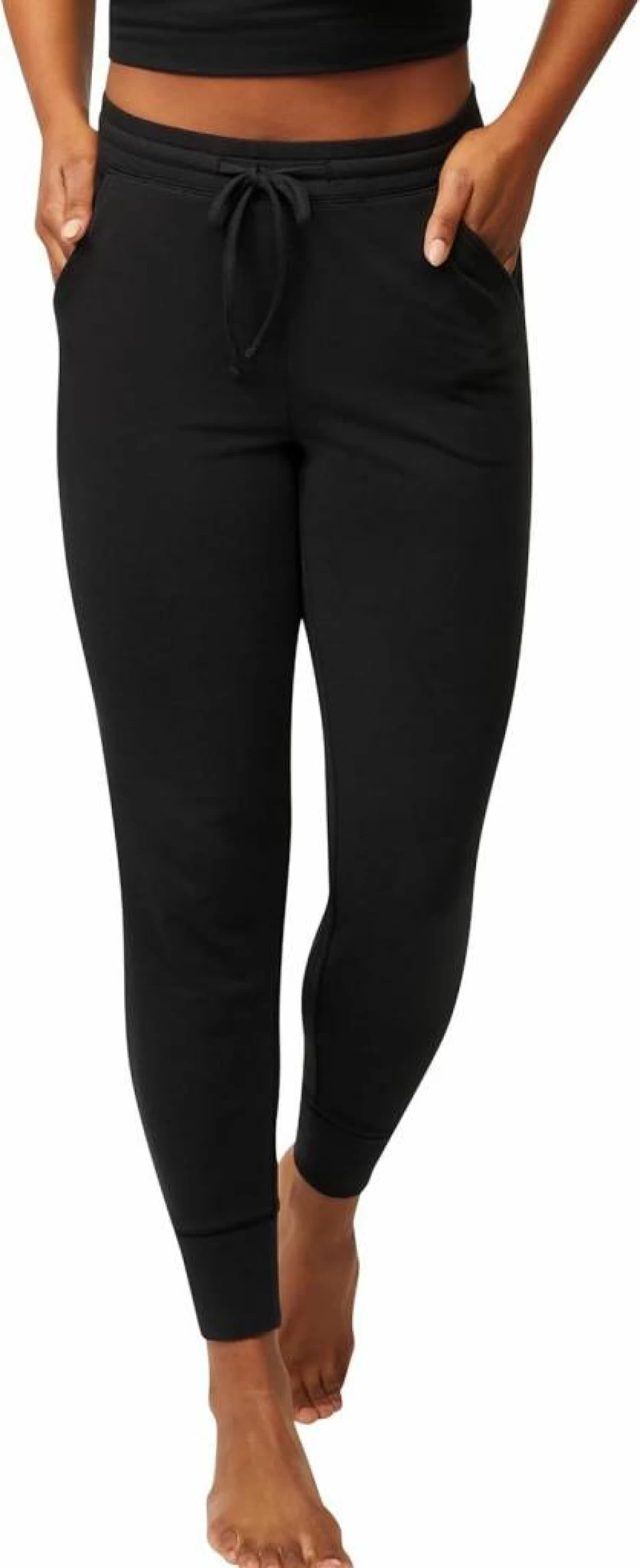 Hanes Women's EcoSmart Fleece Jogger Sweatpants - Comfortable Casual Lounge Pants
