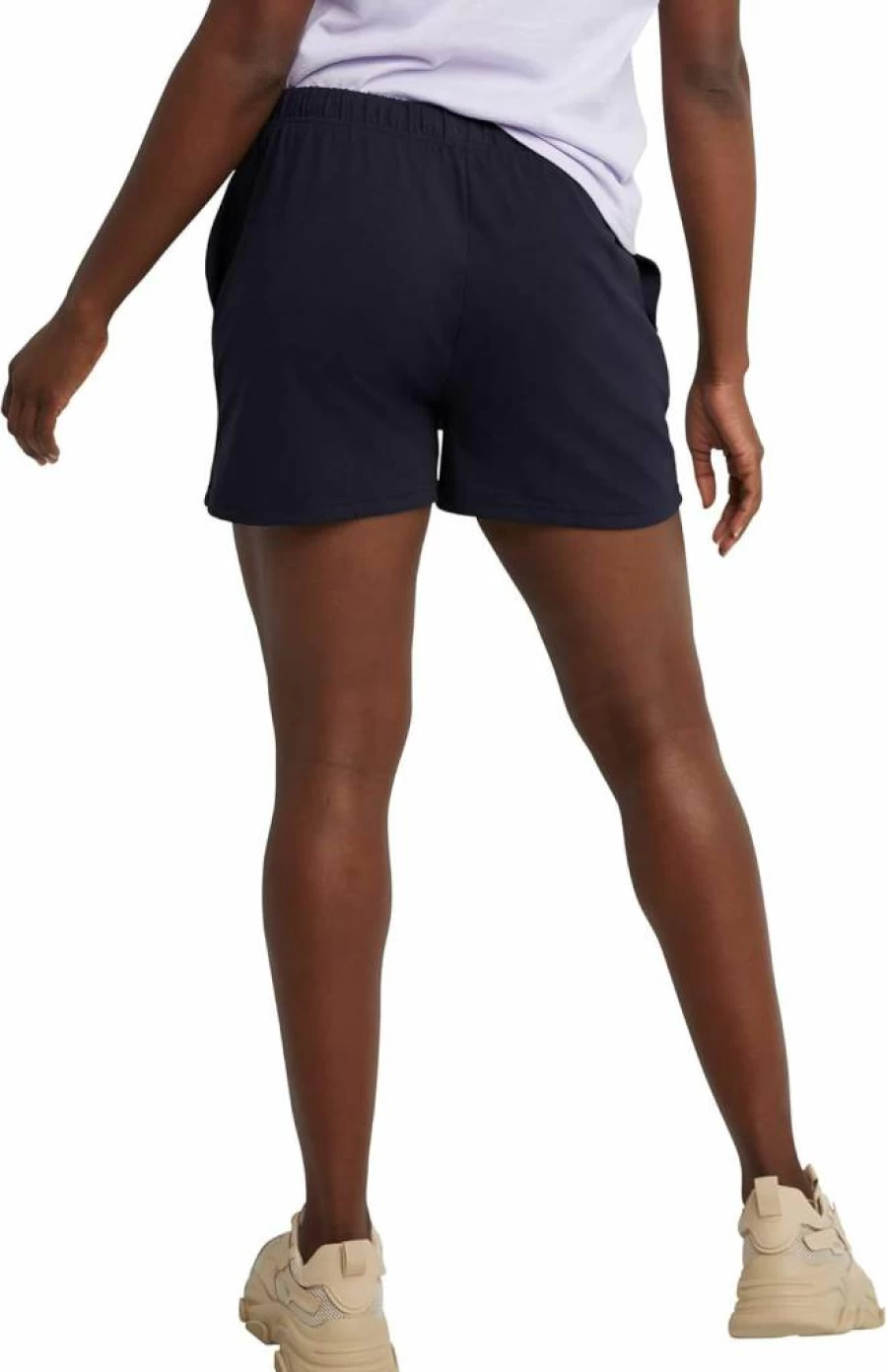 Hanes Women's Cotton Drawstring Shorts - Adjustable Comfort Fit Casual Essential